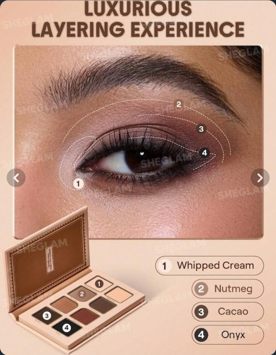پالت سایه ۸ رنگ لایلک شیگلم مدل Dusty Lilac, Please 5