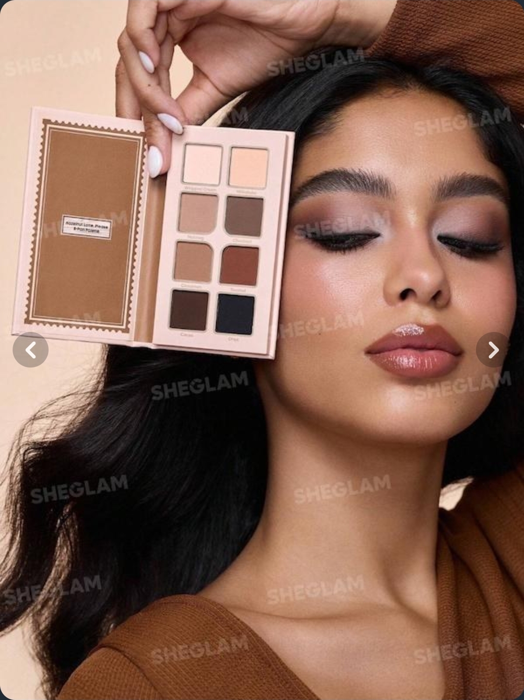 پالت سایه ۸ رنگ لایلک شیگلم مدل Dusty Lilac, Please 8