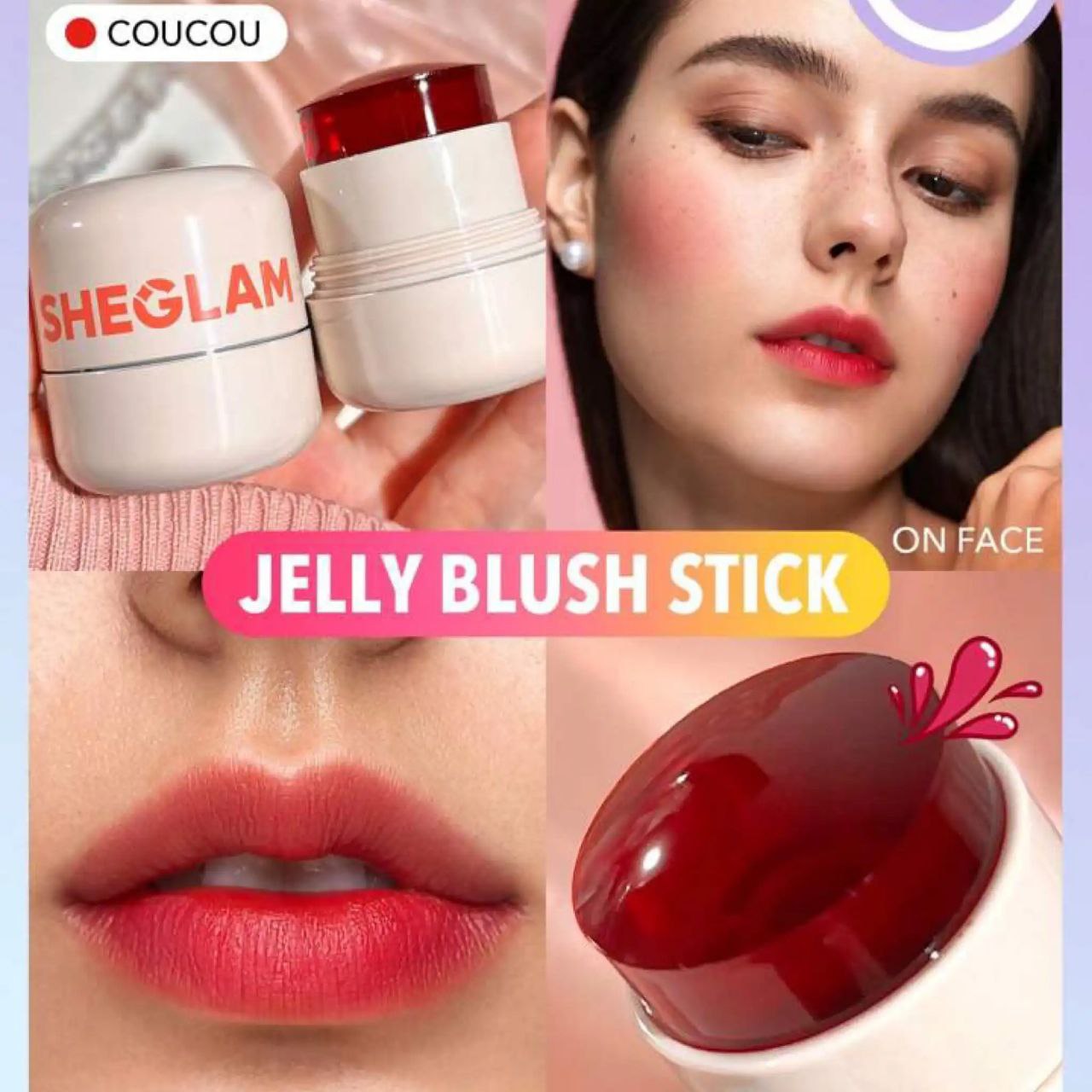 تینت ژله ای لب و گونه شیگلم 3